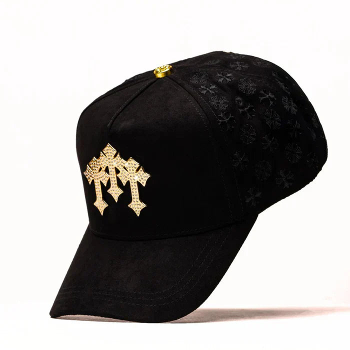 EL BARBAS HATS CHROME I GOLD EDITION CAP (24K GOLD PLATED)