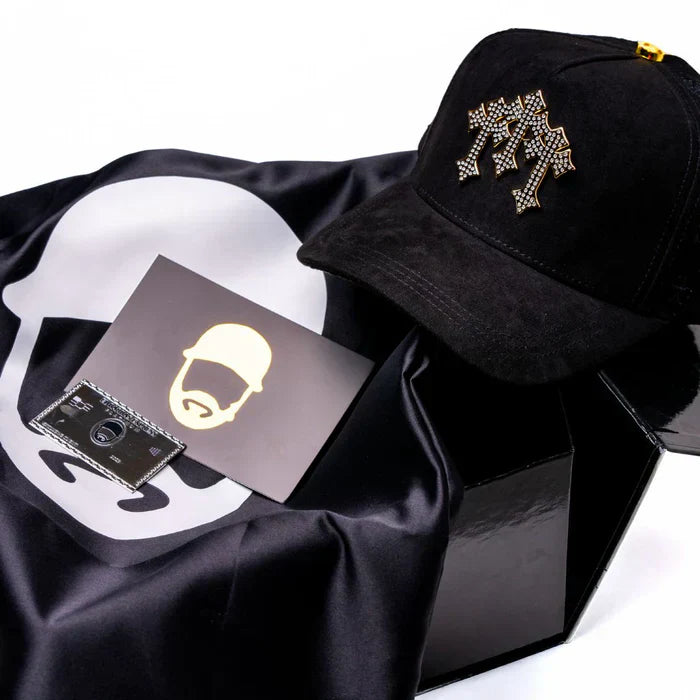 EL BARBAS HATS CHROME I GOLD EDITION CAP (24K GOLD PLATED)