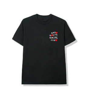 PLAYERA ANTI SOCIAL SOCIAL CLUB COMME DES GARCONS TEE