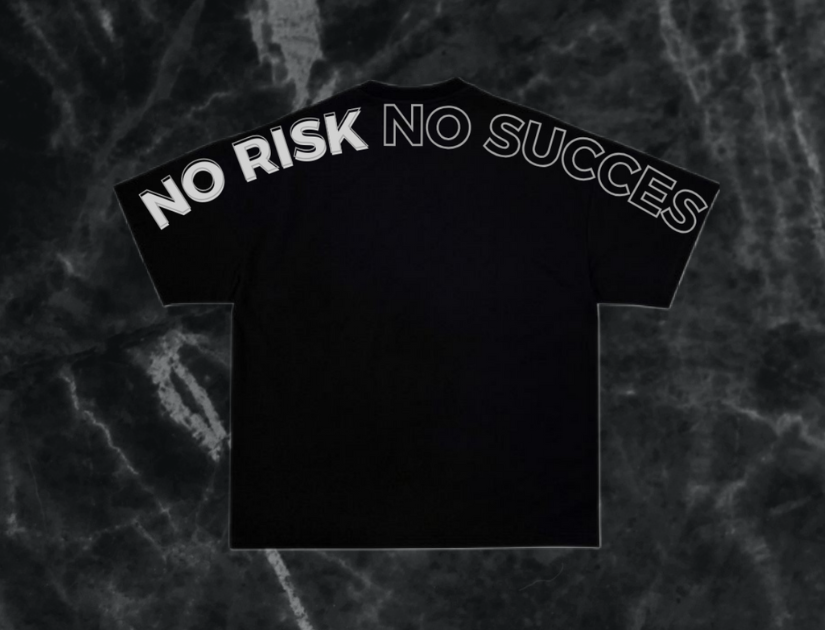 PLAYERA NO RISK BPSTUDIOS