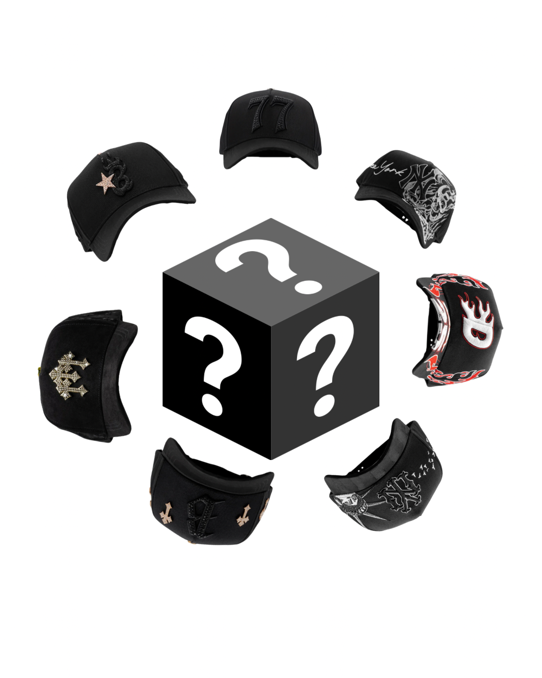 MYSTERY BOX DANDY HATS AND BEARDS HATS
