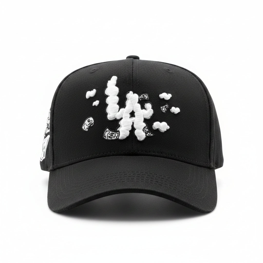 GORRA 31 HATS LA MONEY CLOUDS BLACK VERSION