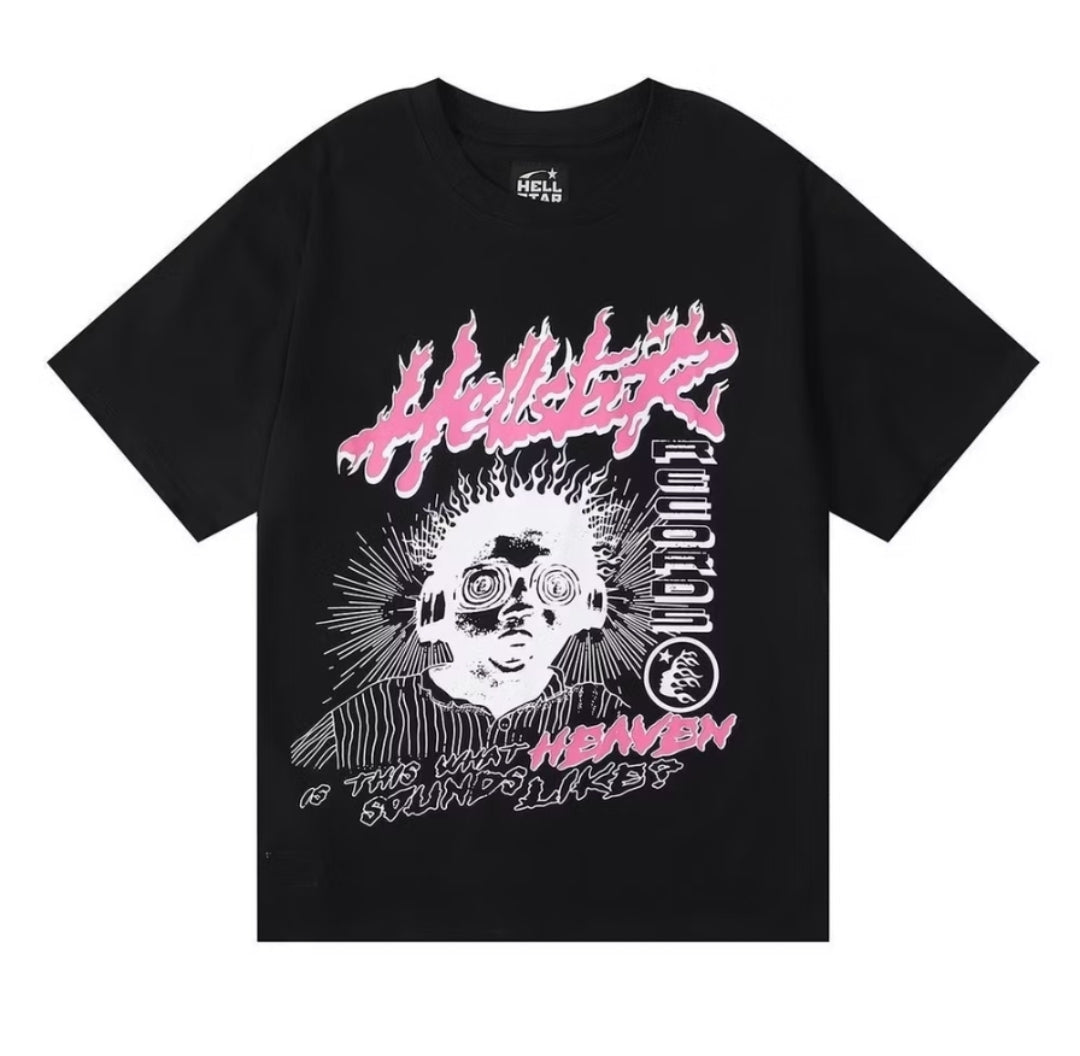 hell star heaven Records T-shirt