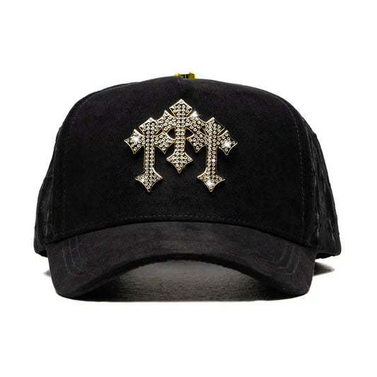 EL BARBAS HATS CHROME I GOLD EDITION CAP (24K GOLD PLATED)