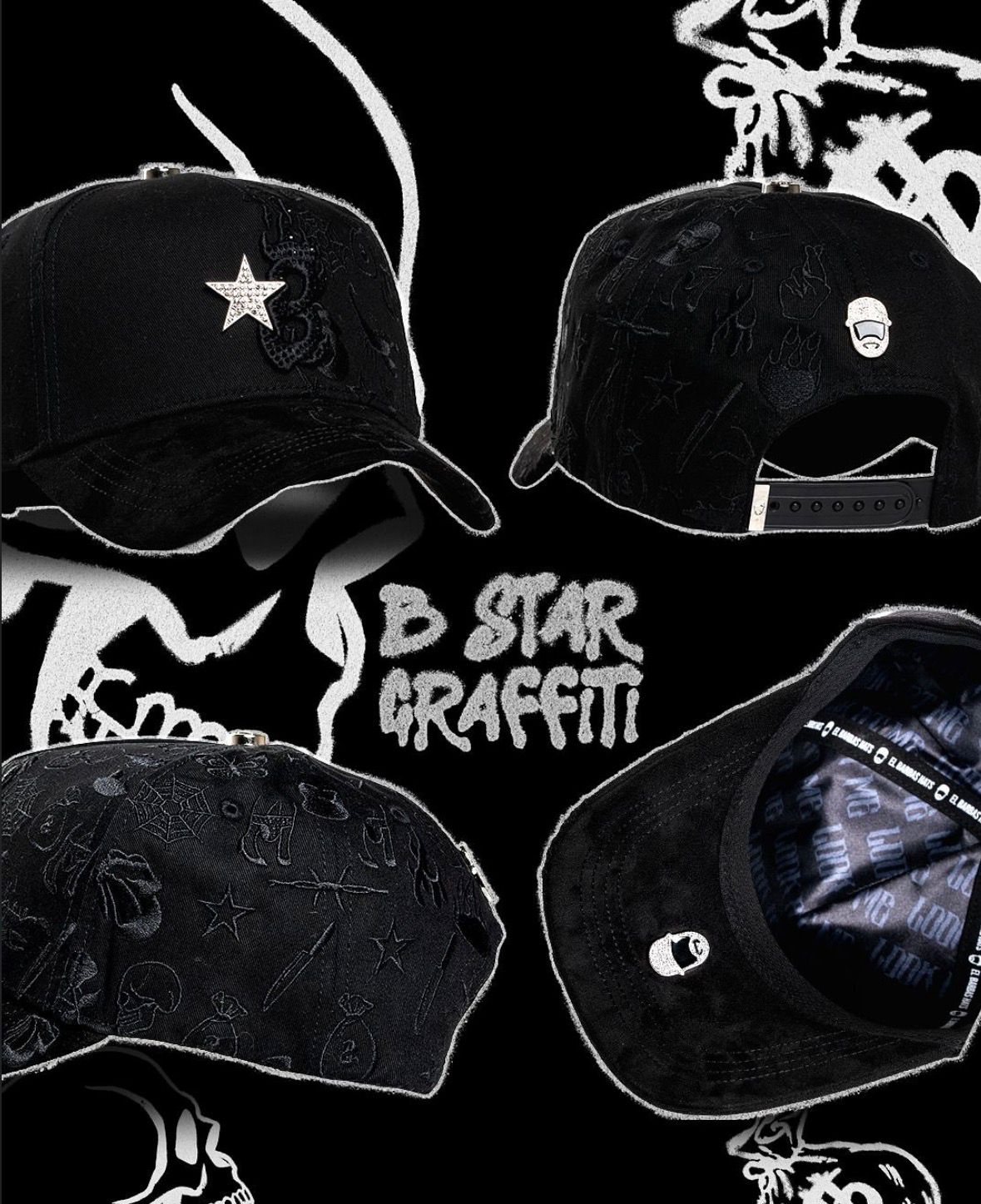 PREVENTA BARBAS "B STAR GRAFFITI"