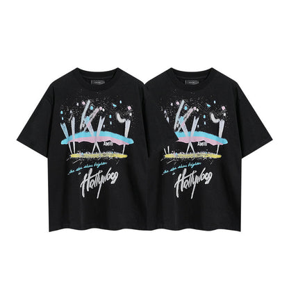 Amiri t-shirt cinema hollywood