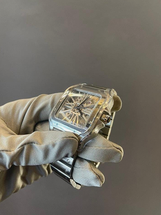 Cartier santos Skeleton