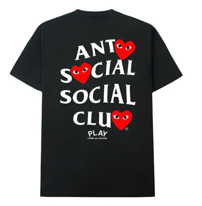 PLAYERA ANTI SOCIAL SOCIAL CLUB COMME DES GARCONS TEE