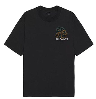 ALLSAINTS RETICULATE TEE