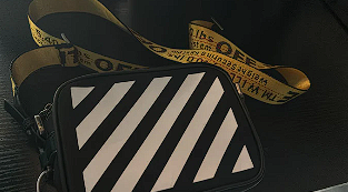 OFF-WHITE ZEBRA BAG