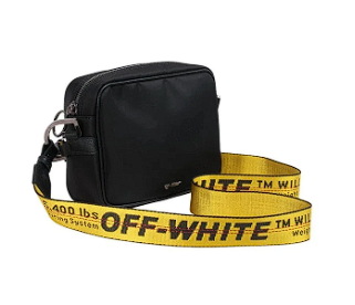 BOLSA OFF-WHITE BLACK