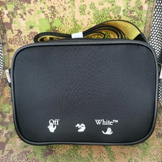 BOLSA OFF-WHITE BLACK