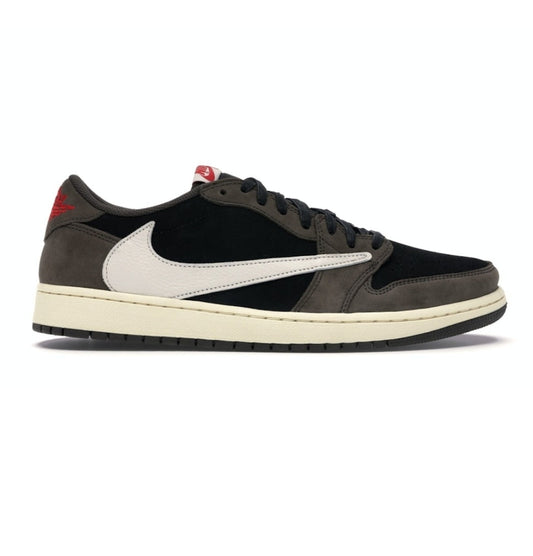 TENIS JORDAN 1 RETRO LOW TRAVIS SCOTT MOCA (calidad 🇹🇷)