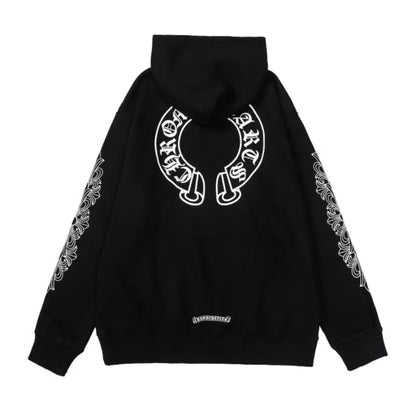 Hoodie Chrome Hearts — Logo Pecho