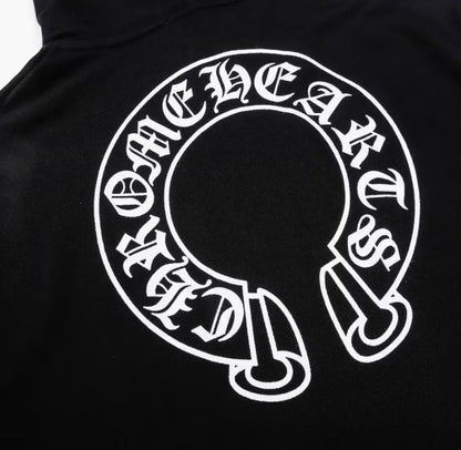Hoodie Chrome Hearts — Logo Pecho