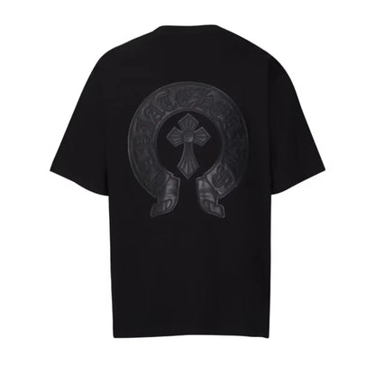 Playera Chrome Hearts — Back Print Gótico