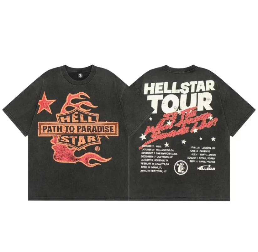 Playera hell star tour