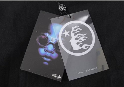 Playera hell star heaven Records