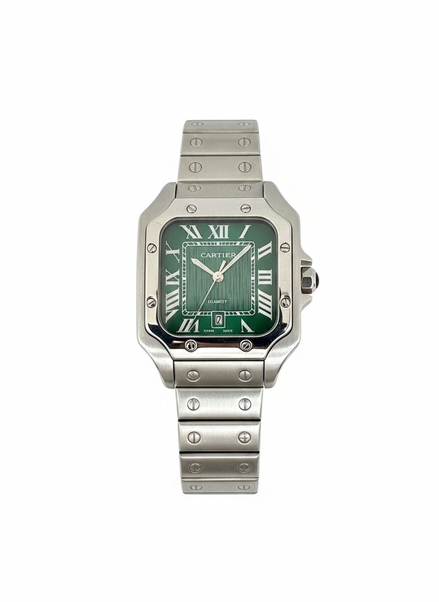 Cartier Santos Dial Verde