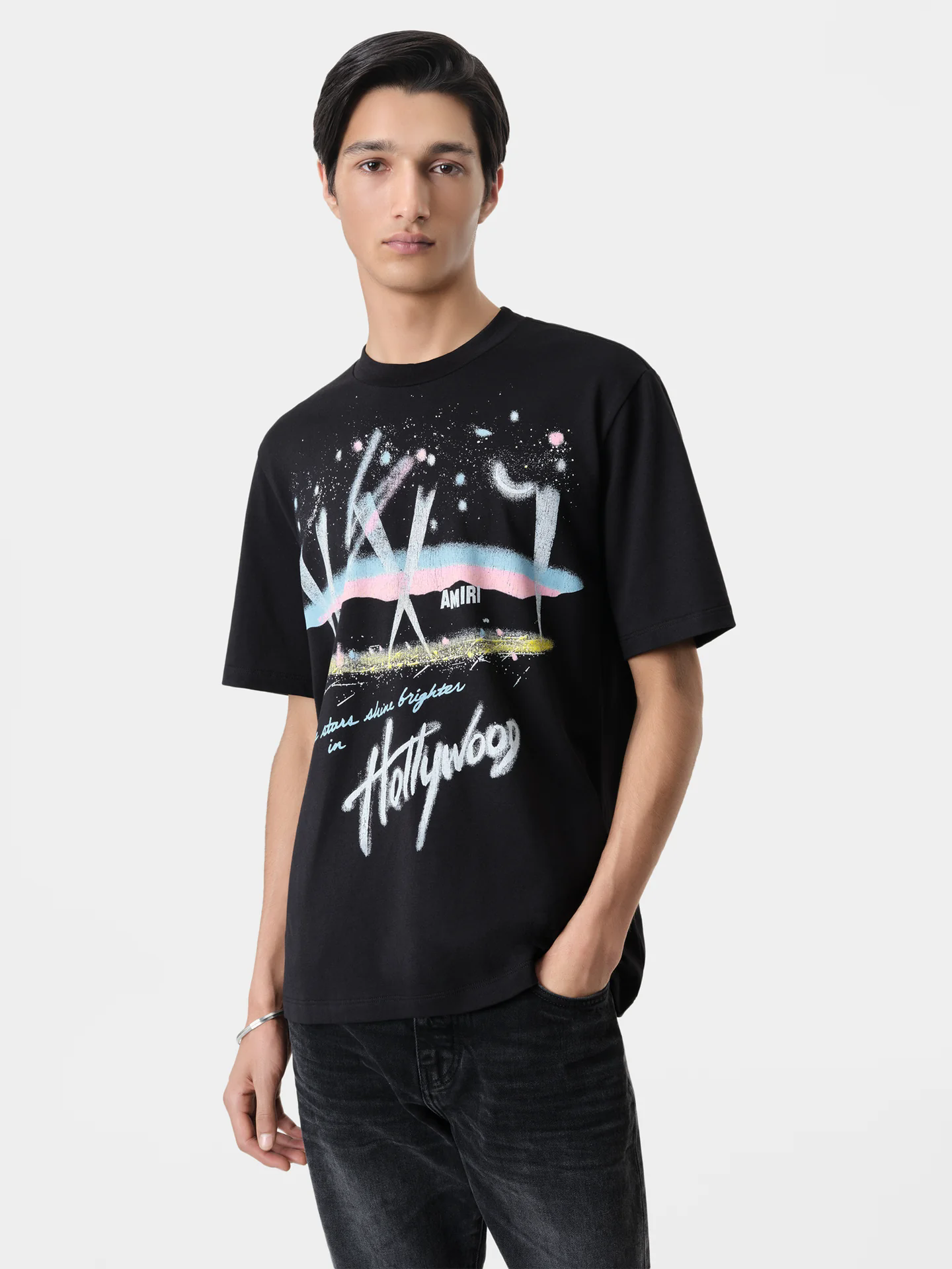 Amiri t-shirt cinema hollywood